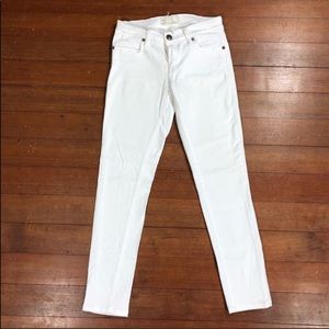 Free People White Jeans